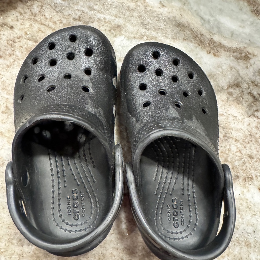 CROCS Kids Black Sandals